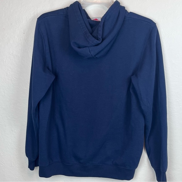 Lee Cooper UK-hoodie with British flag/graphic front-Navy-XL - Picture 10 of 14